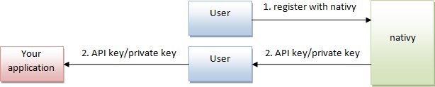 simplified process diagram for setting api keys